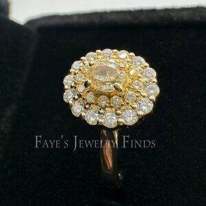 Effy® Canare® 18k Yellow and White Diamond YG Ring